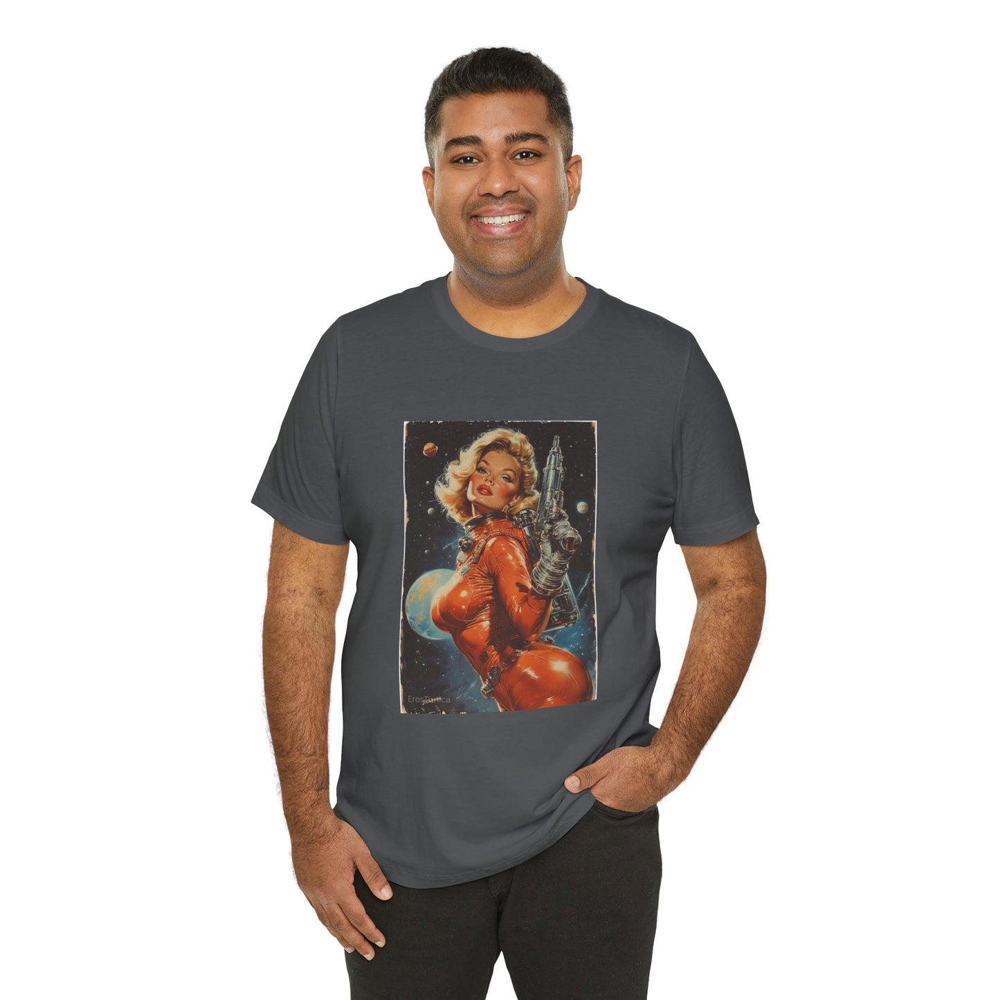 Retro Space Pinup T-Shirt