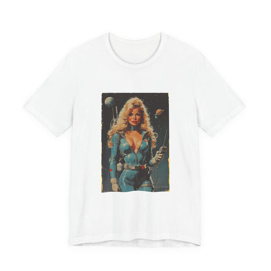 Cosmic Desire Spacegirl Unisex Tee - Femme Fatelle Design