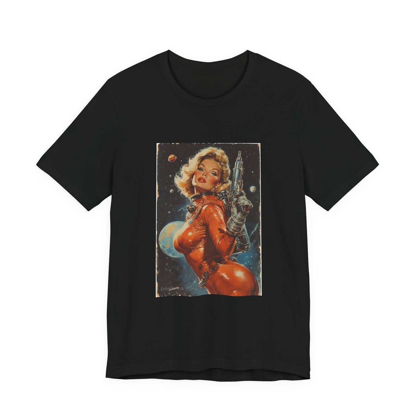 Retro Space Pinup T-Shirt