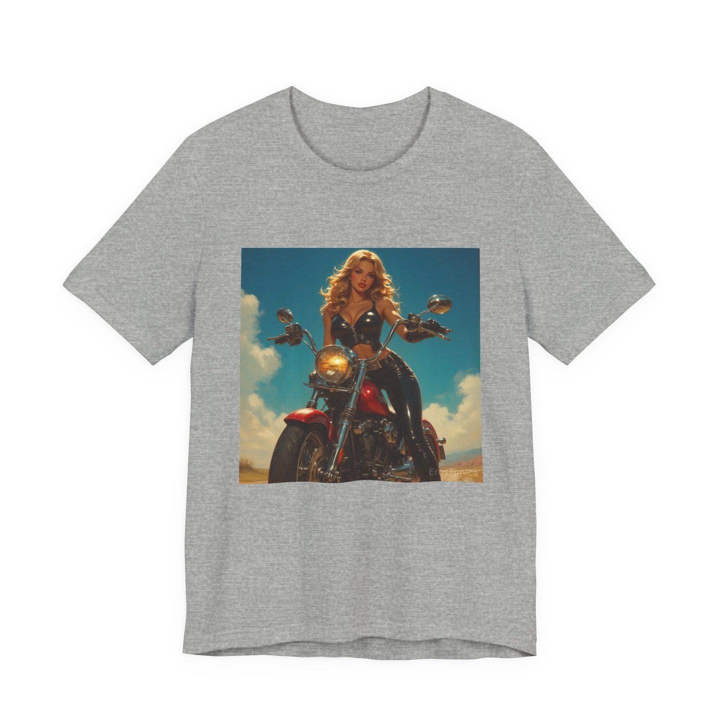 Candy Chrome  Motorcycle tee — Vintage American Beauty  Design