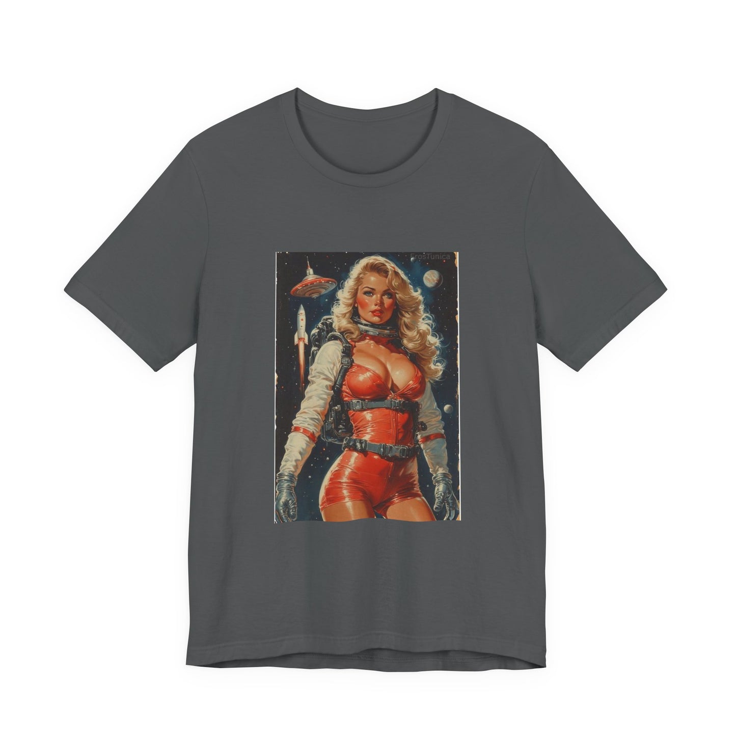 Cosmic Desire Space Girl Unisex Tee - Femme Fatale Design