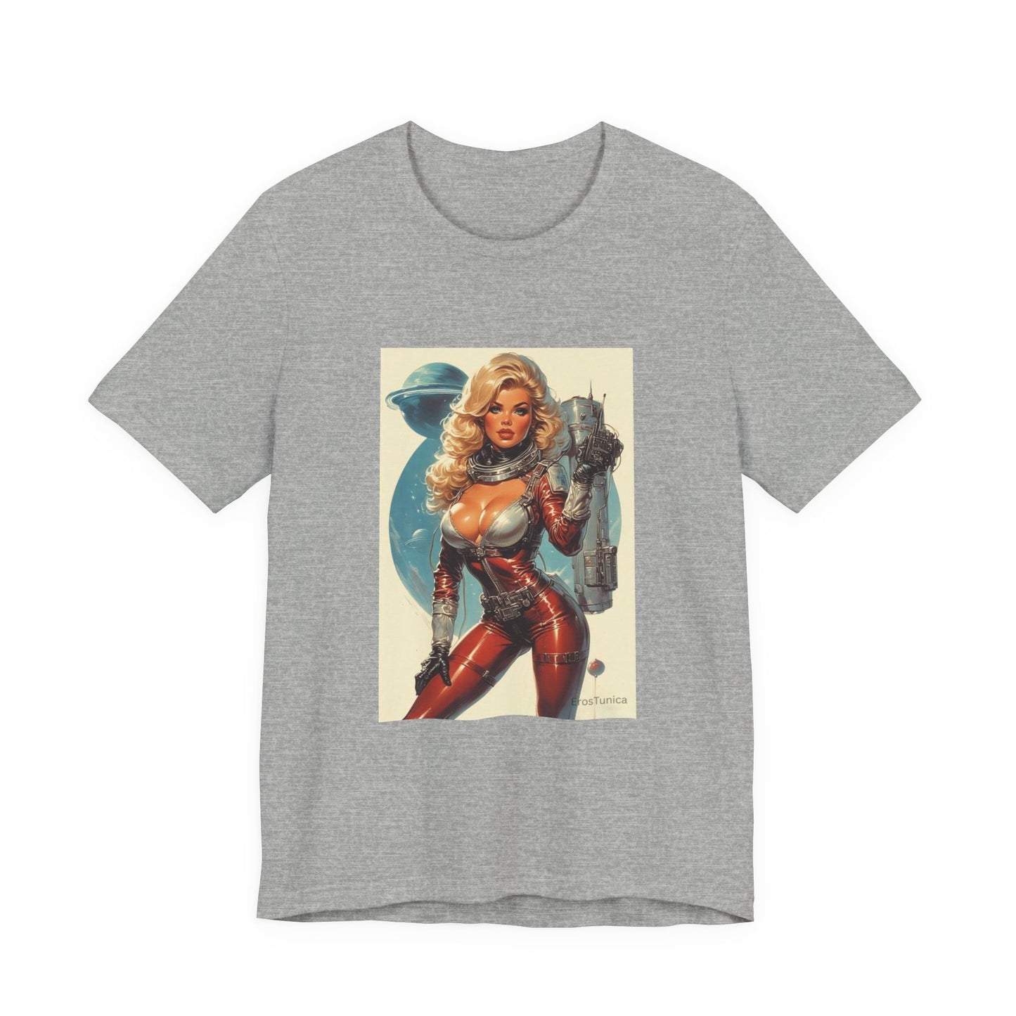 Cosmic Desire Space Girl Retro Tee