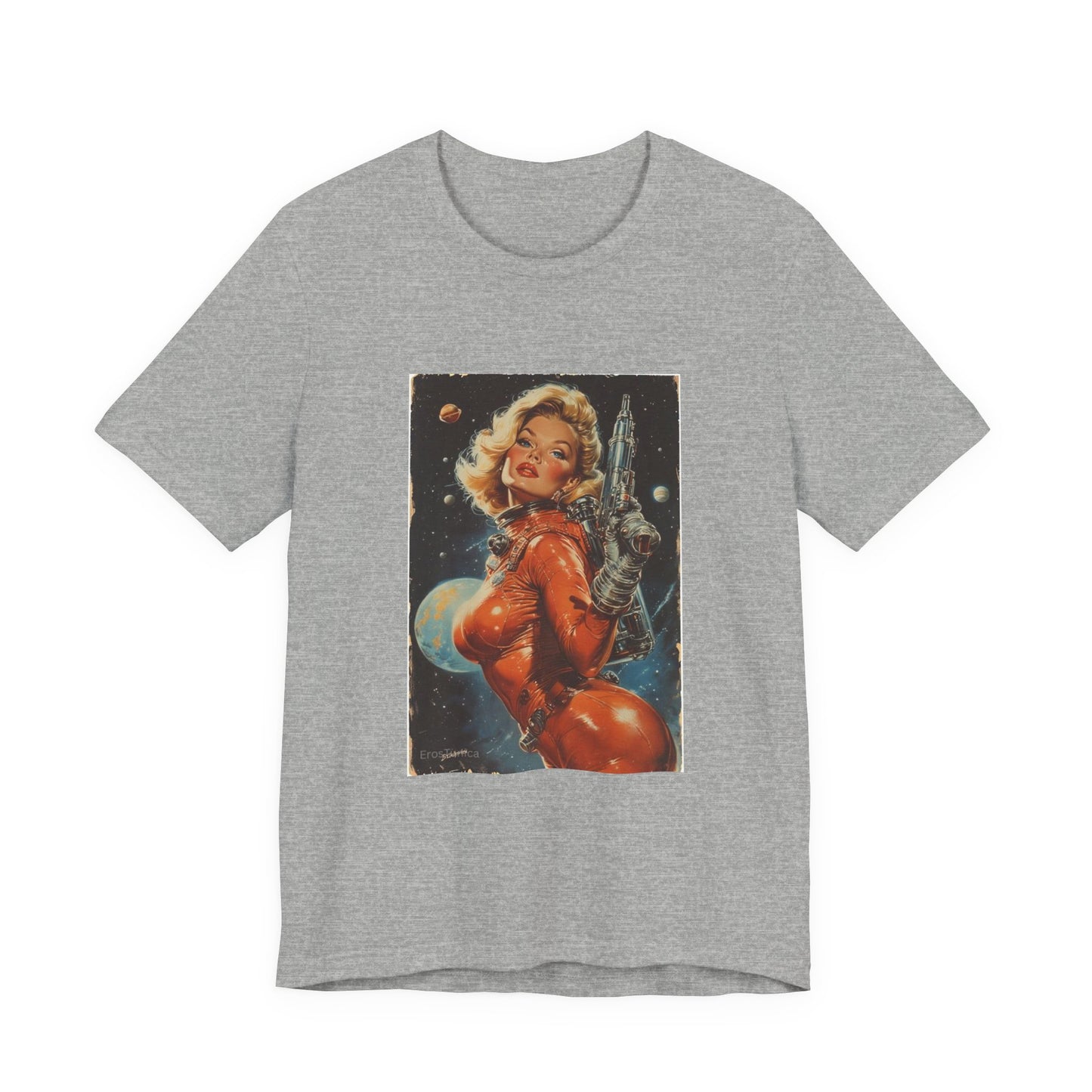 Retro Space Pinup T-Shirt