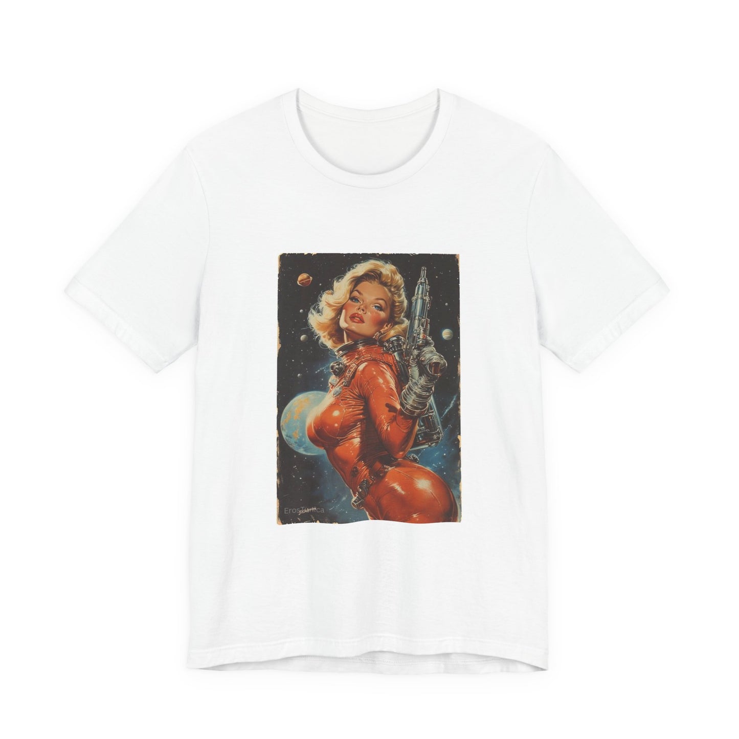 Retro Space Pinup T-Shirt