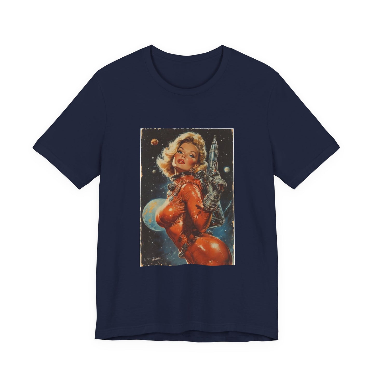 Retro Space Pinup T-Shirt